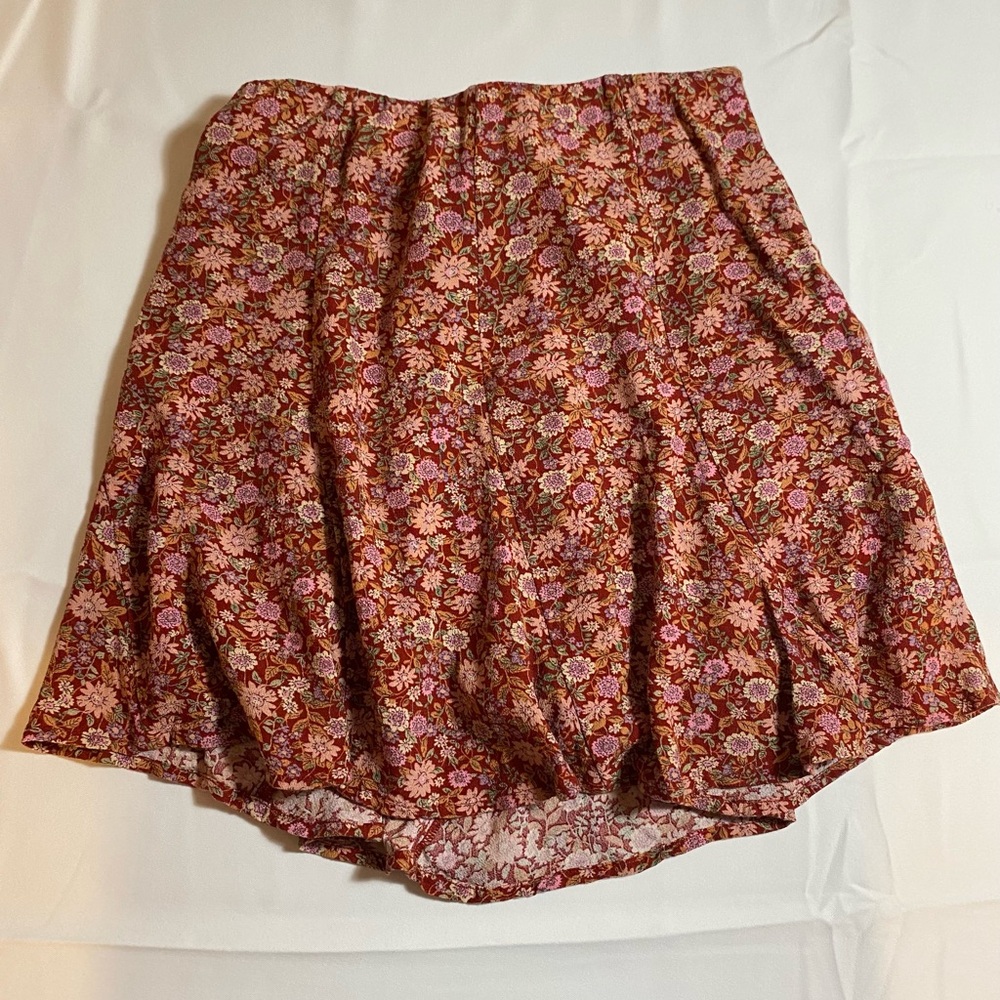 Floral mid length American Eagle skirt